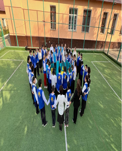 25 қазан – Республика күніне орай мектебімізде патриоттық рухты дәріптеу мақсатында челлендж ұйымдастырылды.